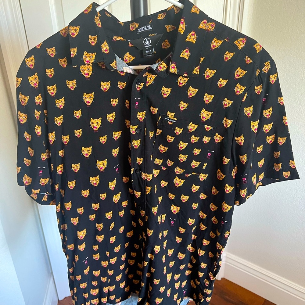 Volcom wildcat button up short sleeve